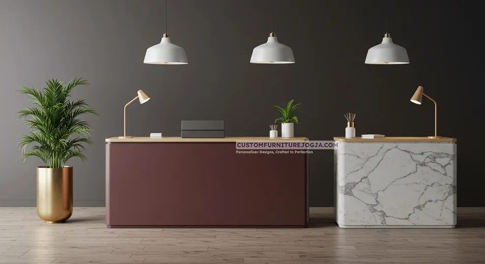 Jasa Pembuatan Meja Kasir Jogja